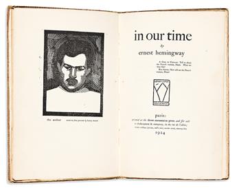 Hemingway, Ernest (1899-1961) in our time, Limited First Edition; One of 170 Copies Printed.